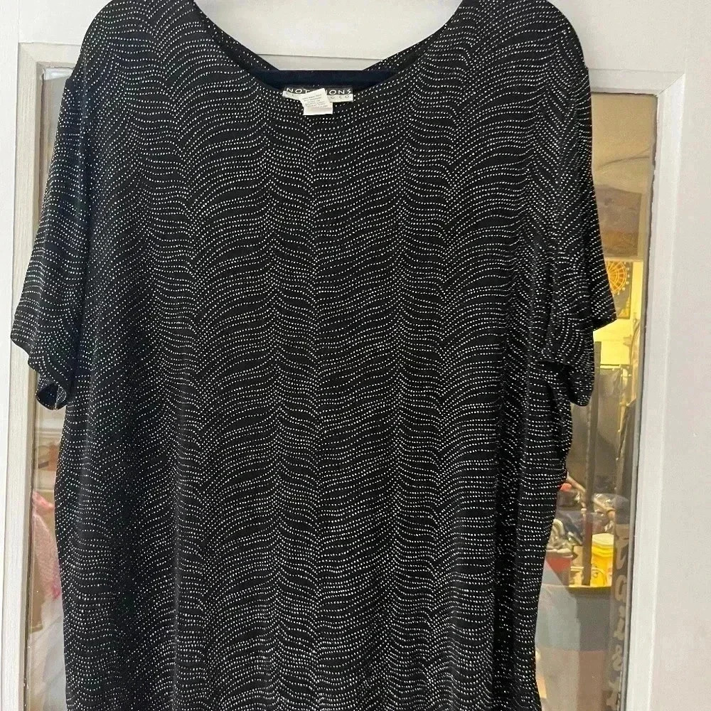 Notations Clothing Co. Woman sparkle top size 1x